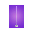 On Stage MS7201W Soporte Micro Recto Base Redonda Blanco