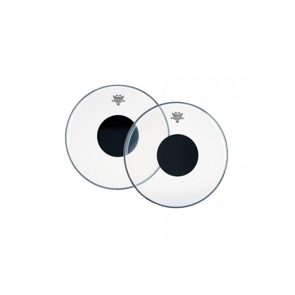 Remo Controlled Sound Clear Black Dot 06 CS-0306-10