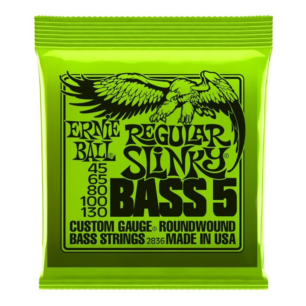 Ernie Ball 2836 Regular Slinky (45-130) 5 Cuerdas