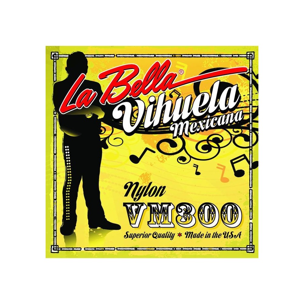 La Bella VM300 Juego Cuerdas Vihuela Mexicana
