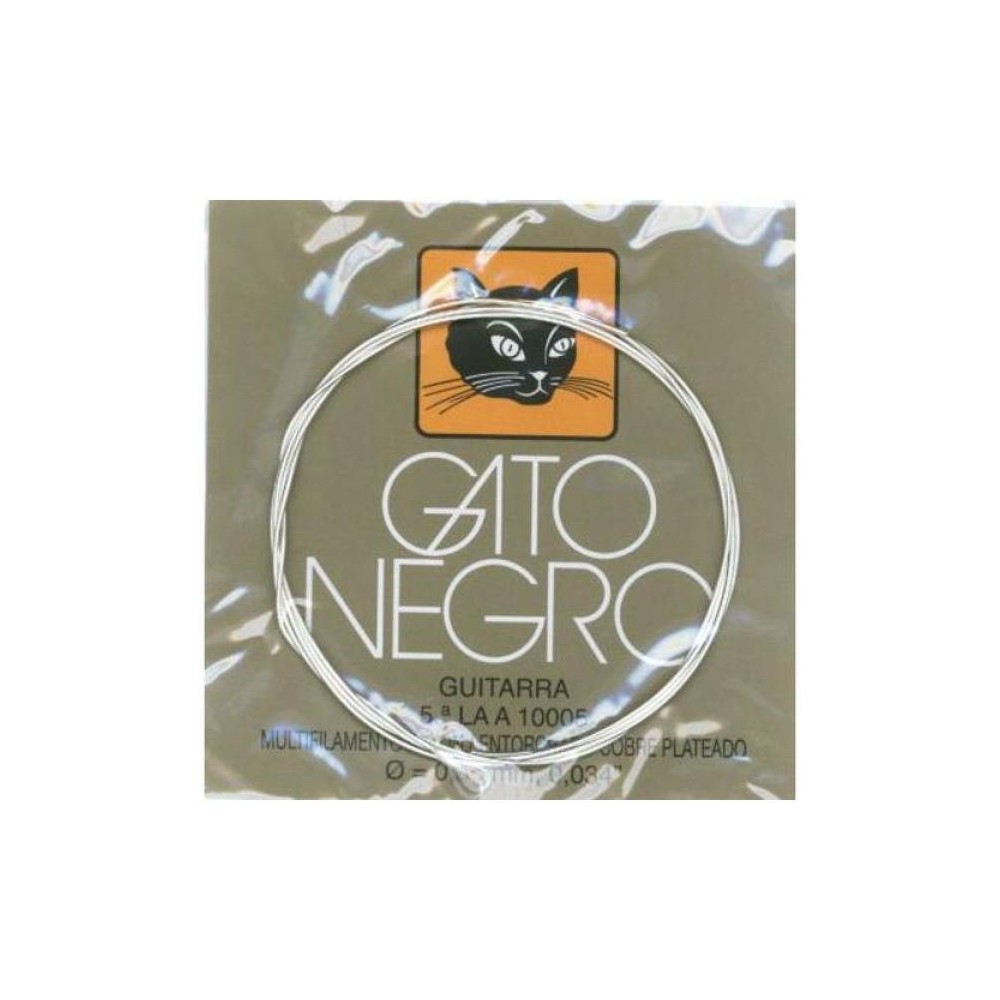 Gato Negro Cuerda Blanca 5ª Clásica