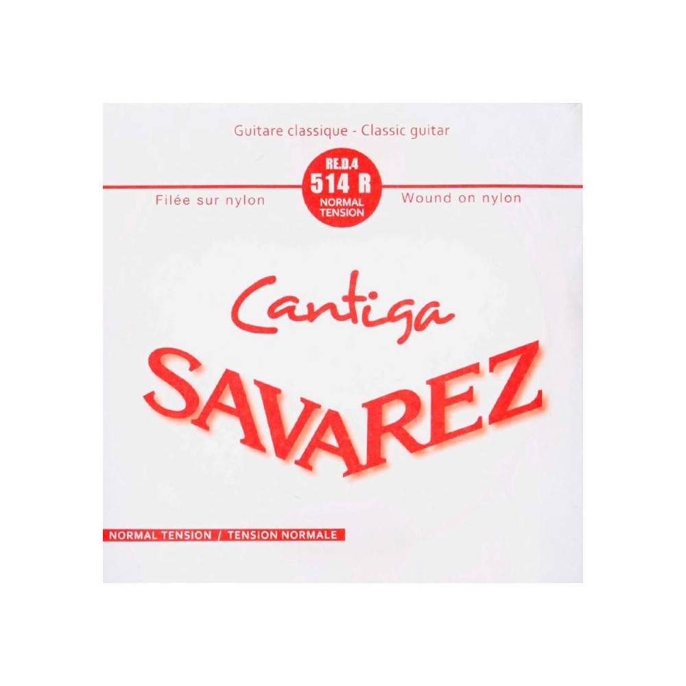Savarez Cantiga Roja 514R 4ª Clásica MT