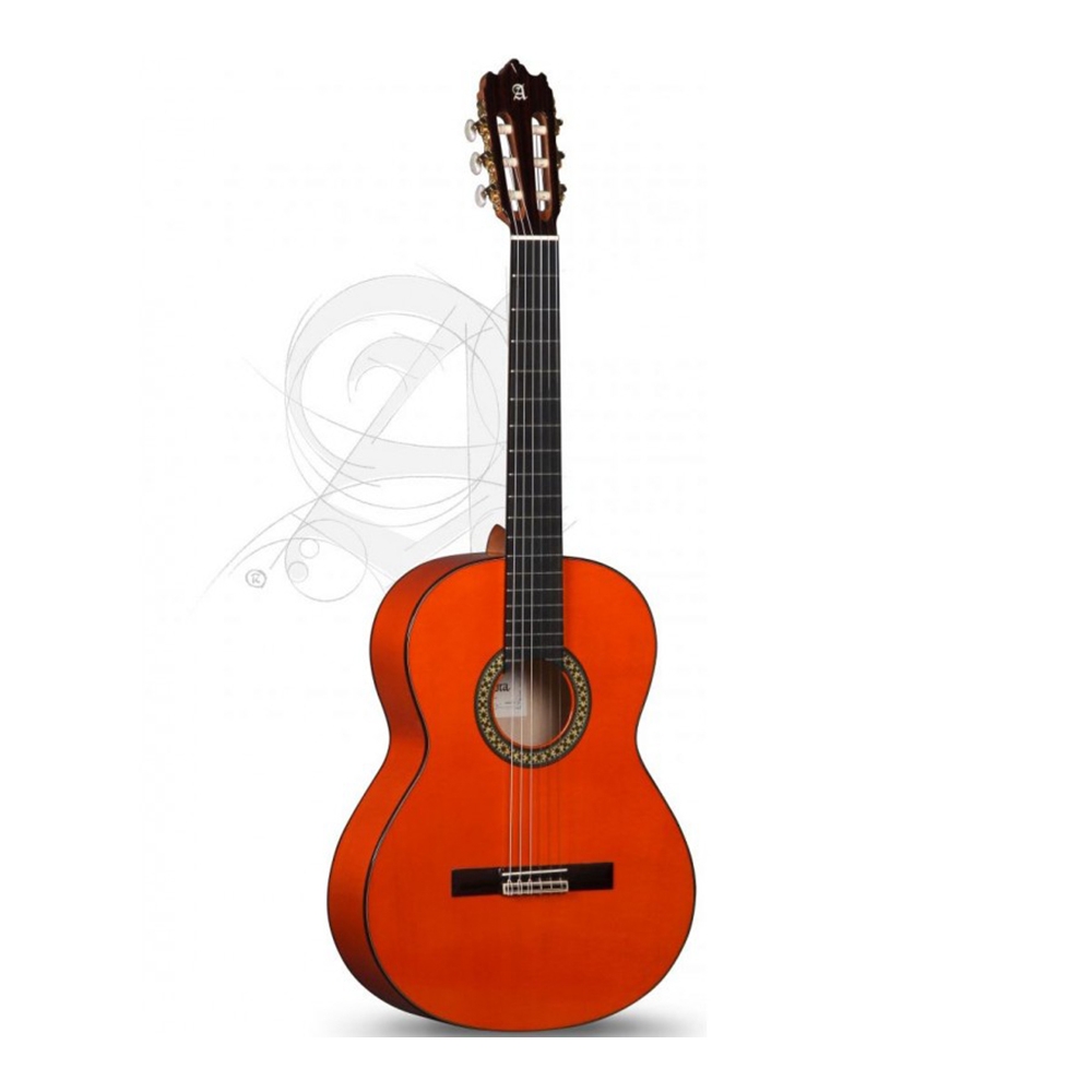 Alhambra 4F Flamenca con Golpeador y Funda
