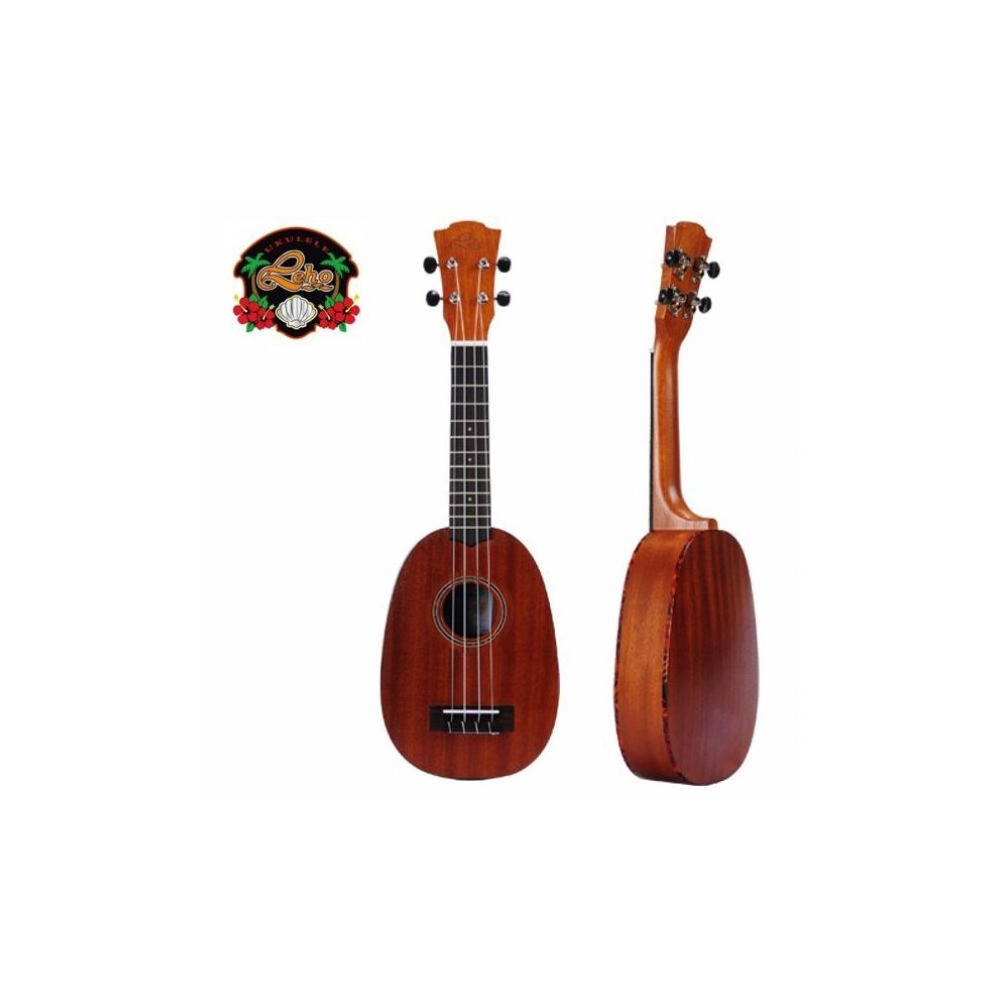 Leho Caoba Soprano LHUP-MM Piña con funda