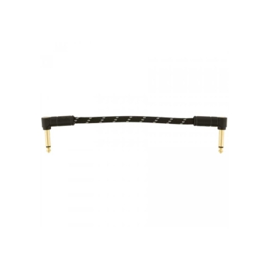 Fender Deluxe Cable Patch 15cm Black Tweed