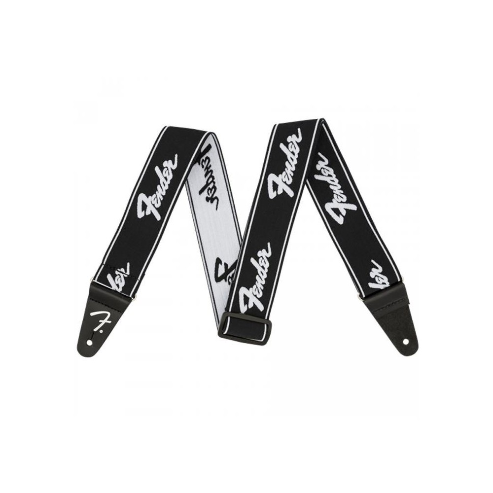 Fender Weighless Running Logo B/W