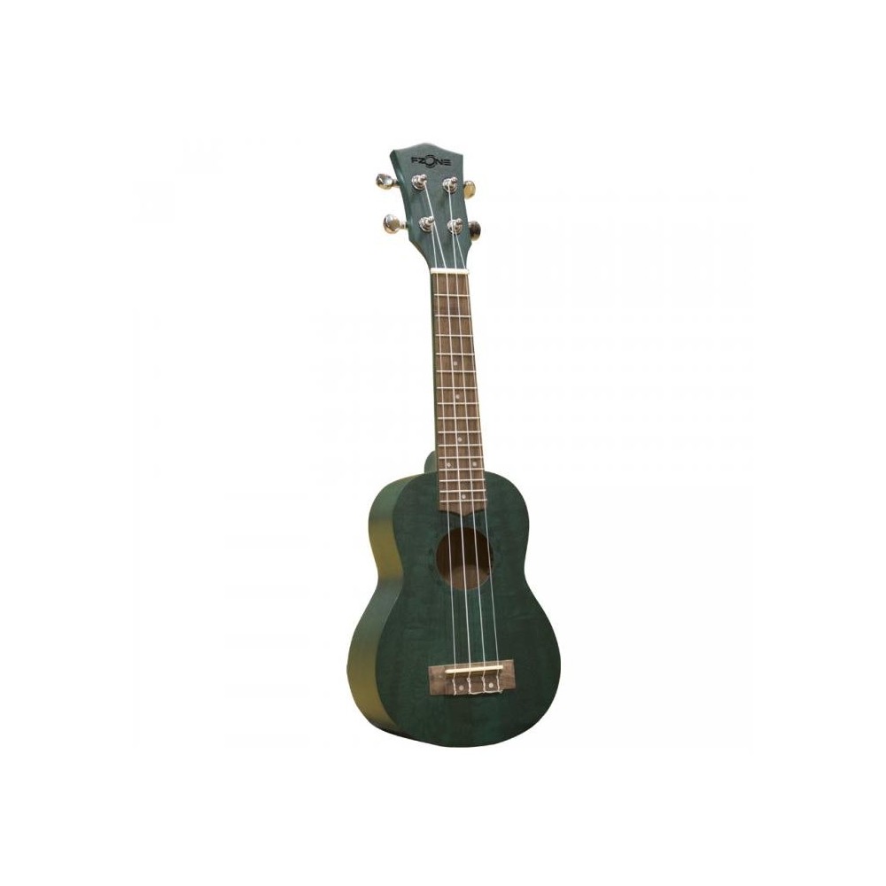 Ukulele Fzone FZU110 soprano Midnight Green con funda