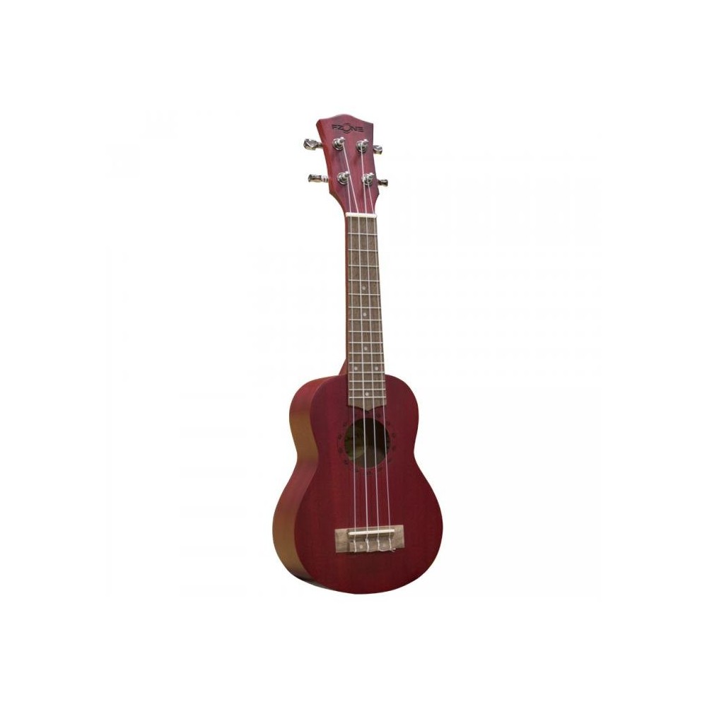 Ukulele Fzone FZU110 soprano Rojo con funda