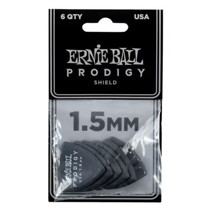 Ernie Ball 9332 Prodigy Shield XL Negra 1,5mm (Pack 6)