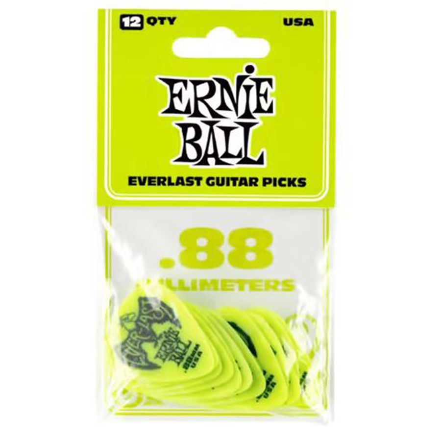 Ernie Ball 9191 Everlast Verde 0,88mm (Pack 12)
