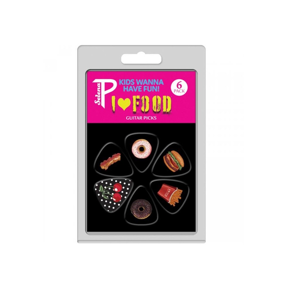 Perri's LP-SP01 I Love Food pack 6 púas