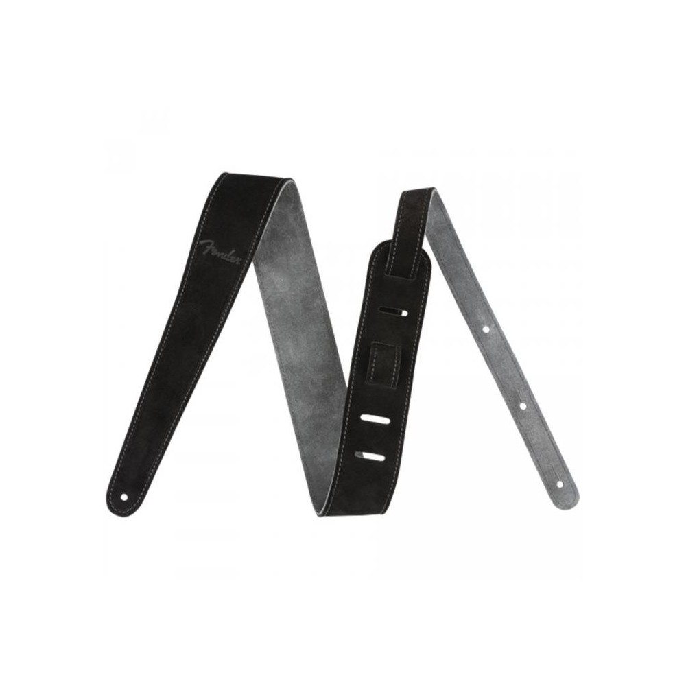 Fender Reversible Suede Strap Black/Gray