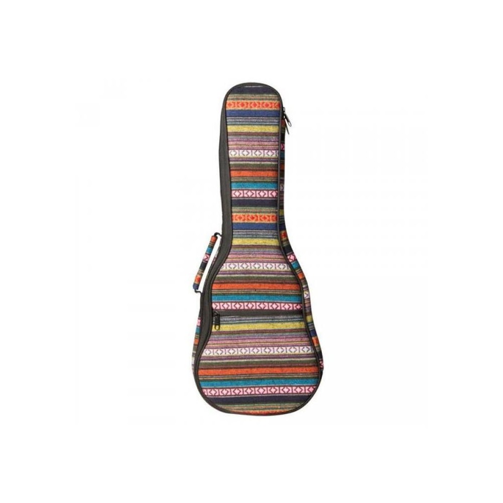Funda ukulele On Stage GBU4103S Deluxe Soprano Rayas
