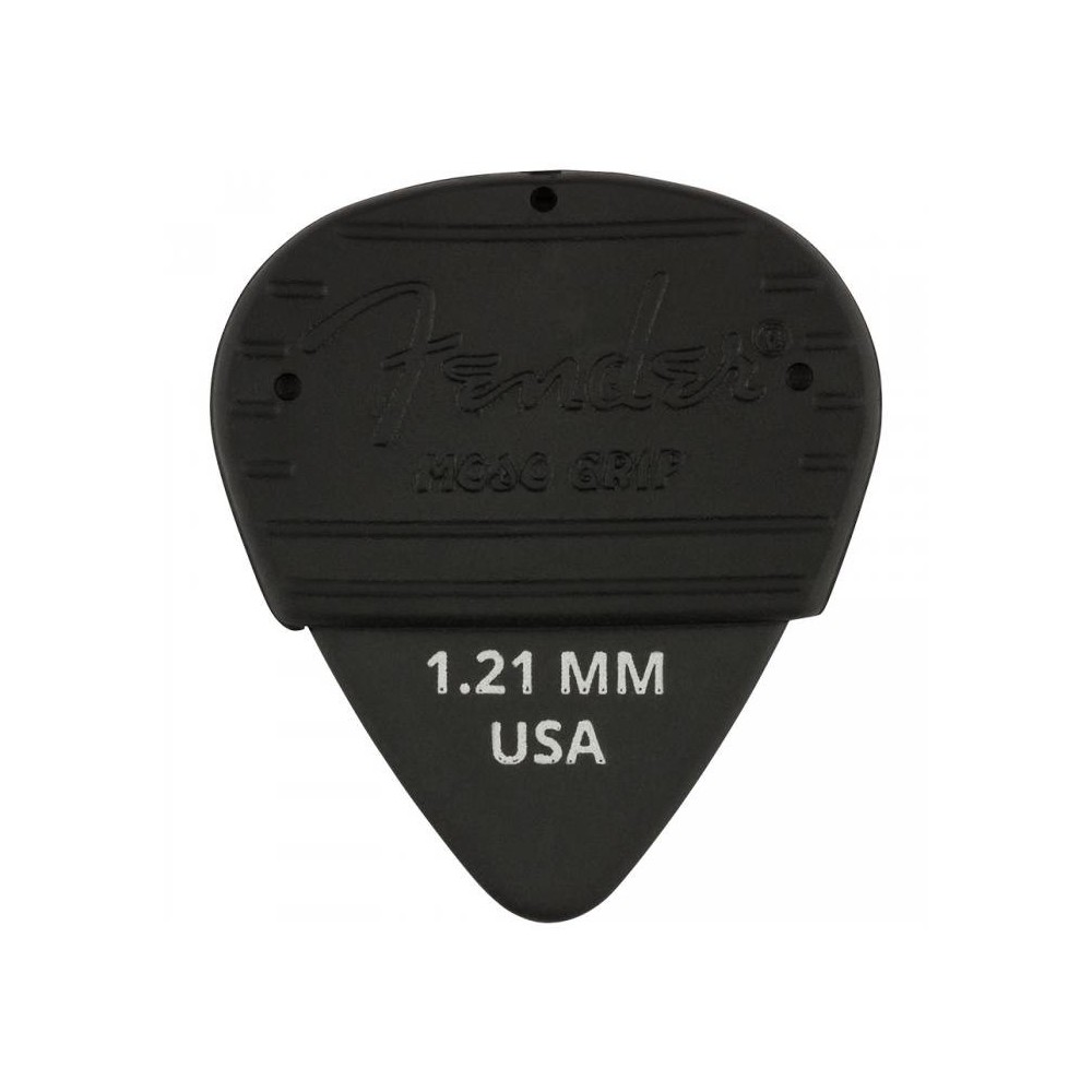 Fender Mojo Grip Dura-Tone Delrin 1.21 BLK (Pack 3)