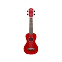 Ukulele LALUU Soprano LA-RD-S Rojo