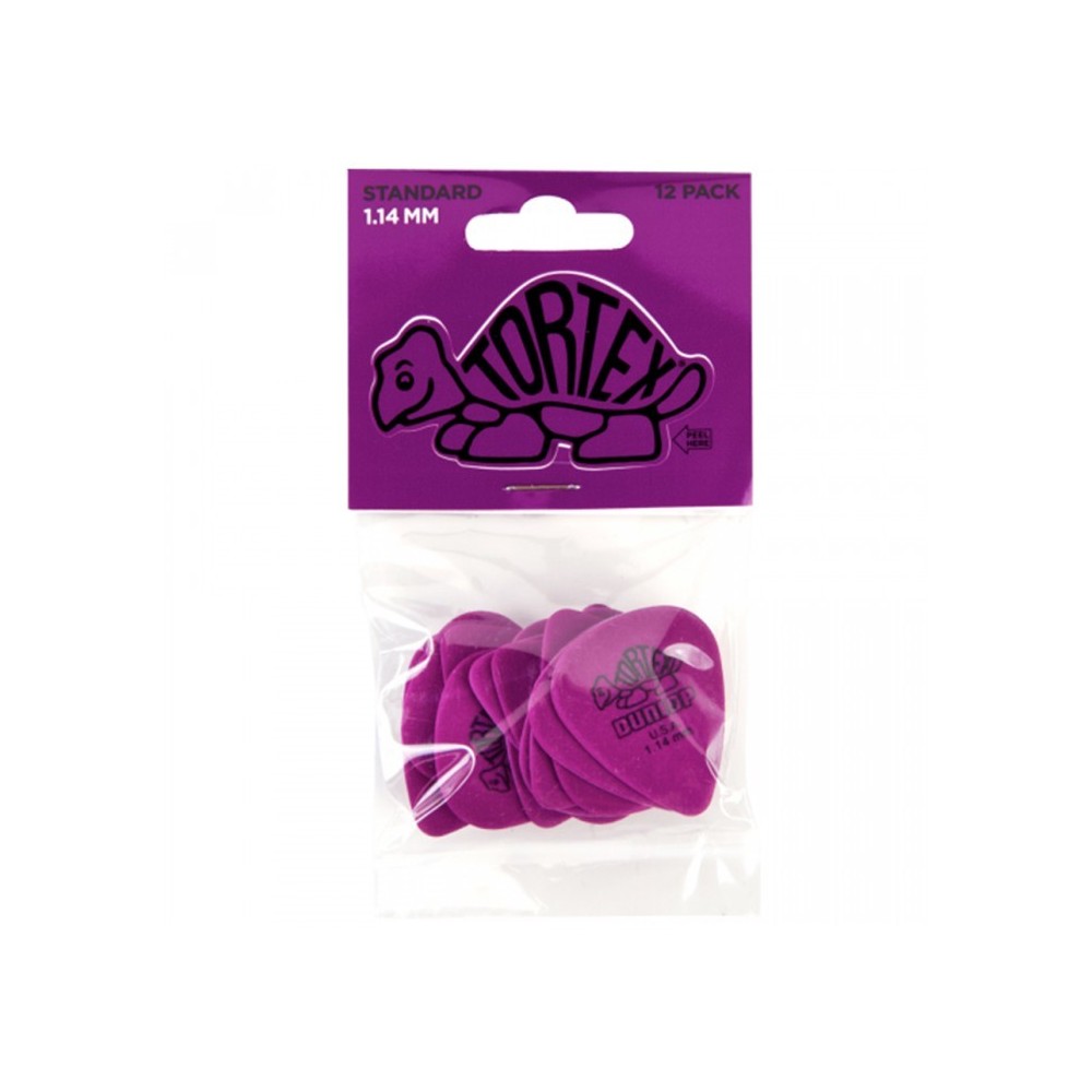 Dunlop Tortex Standard 1,14mm Violeta (Pack 12)