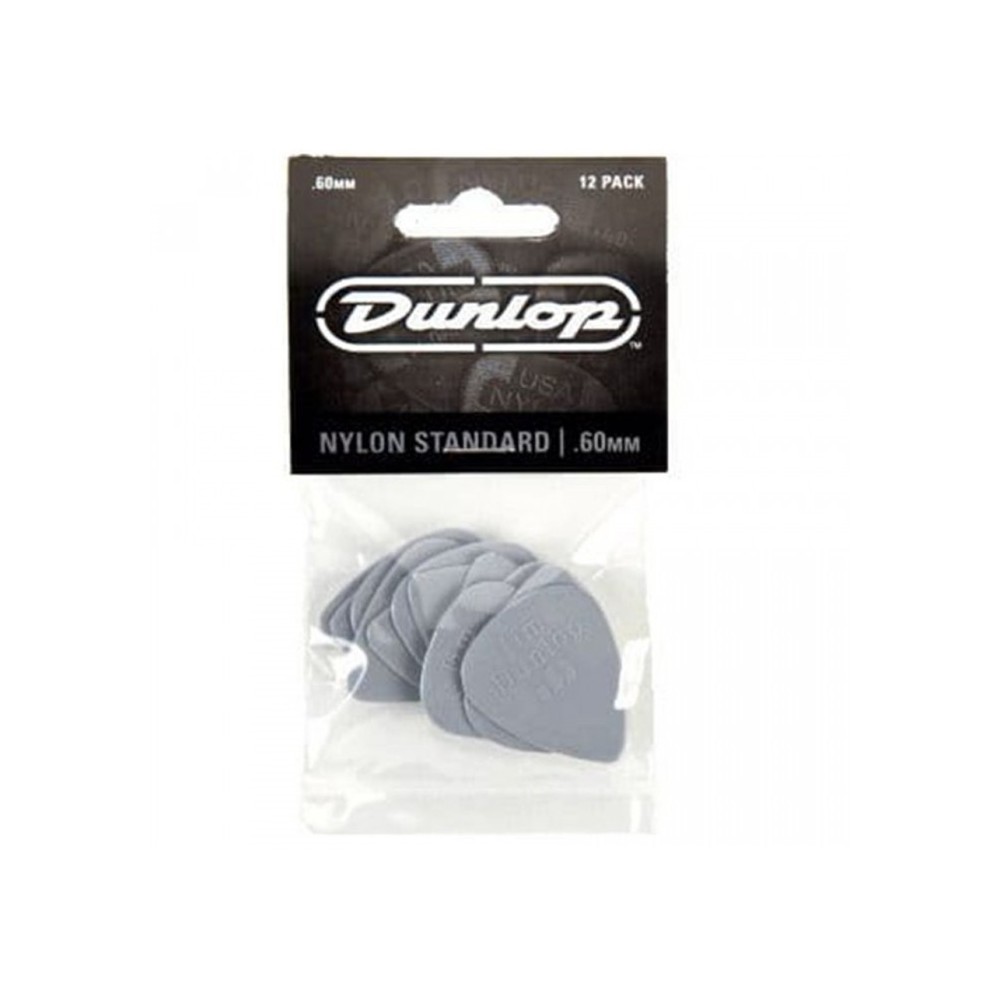 Dunlop Nylon Standard 0,60mm Gris (Pack 12)