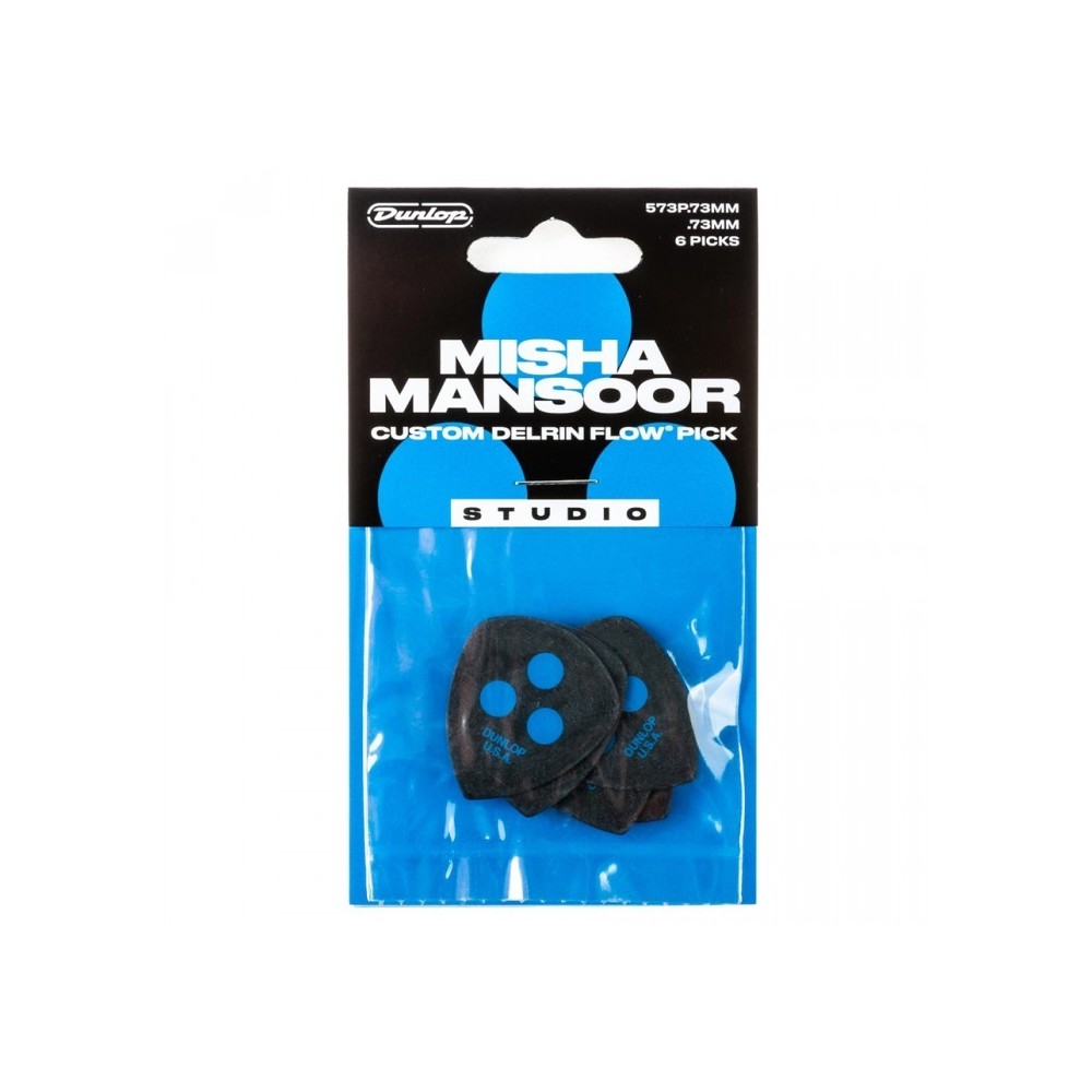Dunlop Misha Mansoor's Custom Delrin 0,73 (PACK 6)