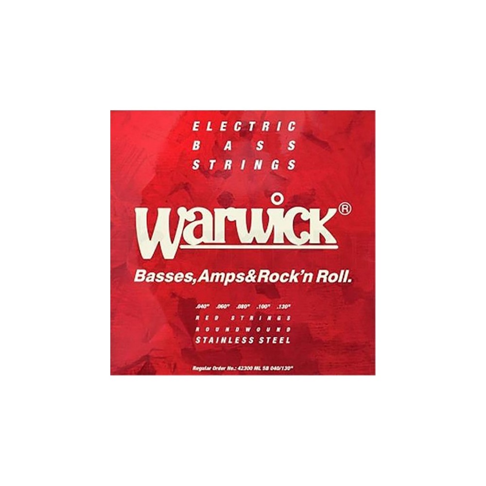 Juego Bajo Warwick Red Label (40-130) 5 Cuerdas