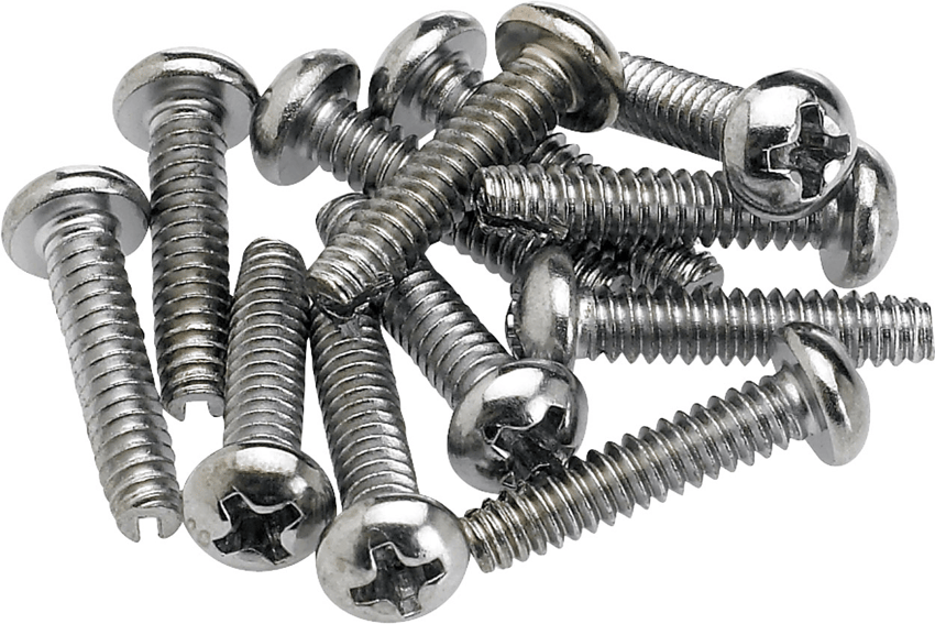 Fender Tornillos Selector-Pastillas chrome (12)