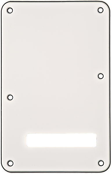 Fender Stratocaster Placa Guitarra White 3 Capas (W/B/W)