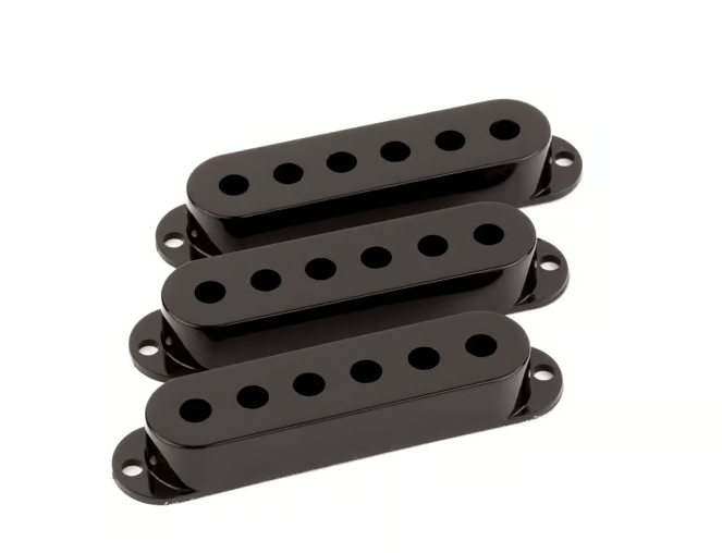 Fender Strat Black Cubrepastillas (3)