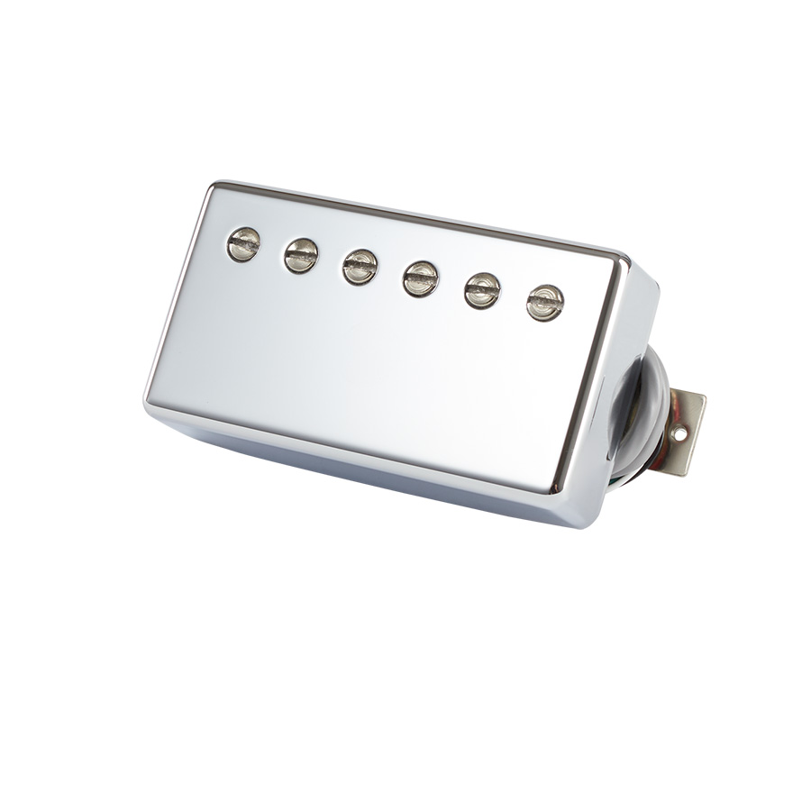 Gibson Custombucker Underwound Double Black, Nickel Cover