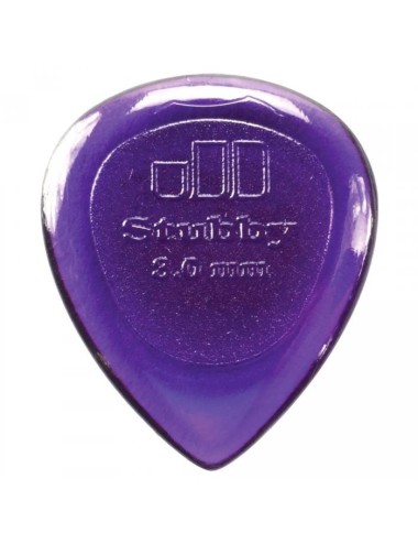 Dunlop Stubby Jazz 3,00mm Morada (Bolsa 24 Uds)