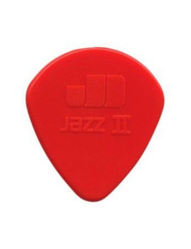 Dunlop Jazz II Nylon 1,10mm Roja (Bolsa 24 Uds)