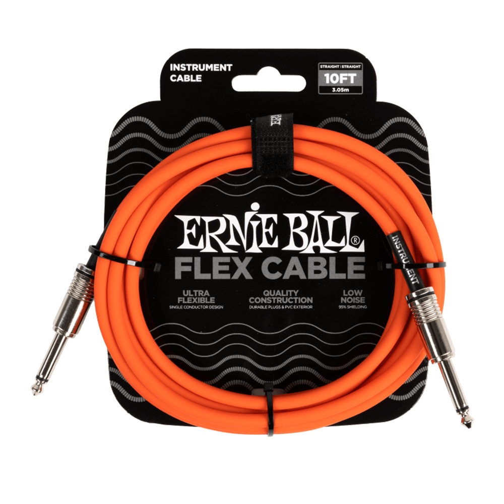 Ernie Ball Flex Jack-Jack SS 3m Naranja