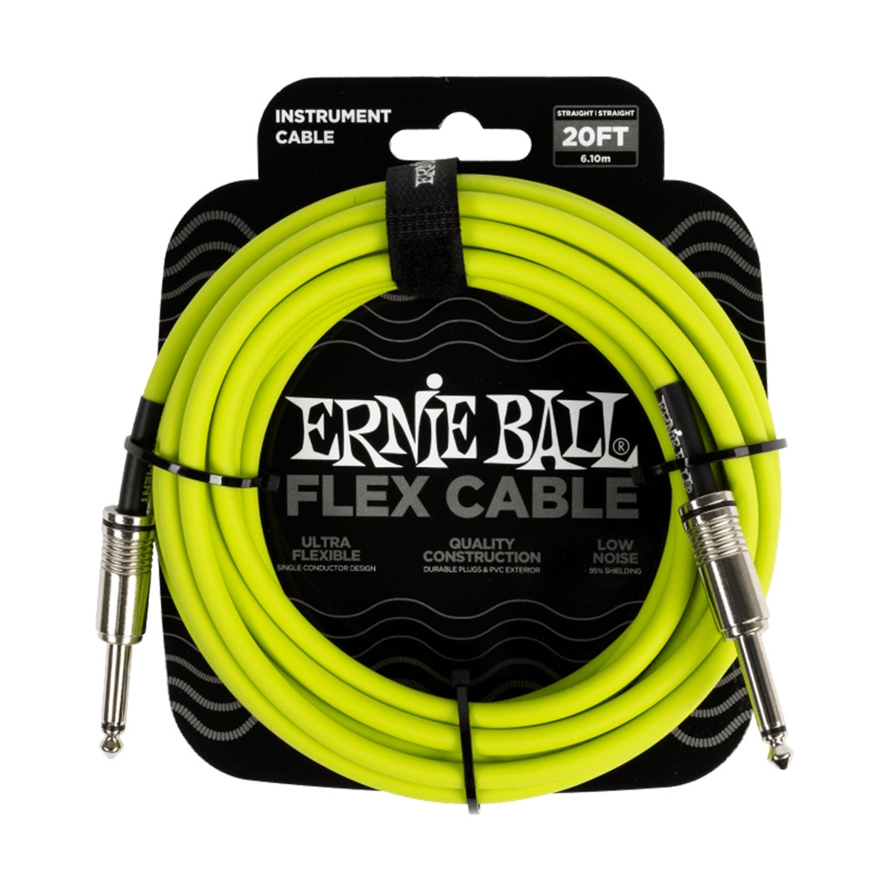 Ernie Ball Flex Jack-Jack SS 6m - Verde