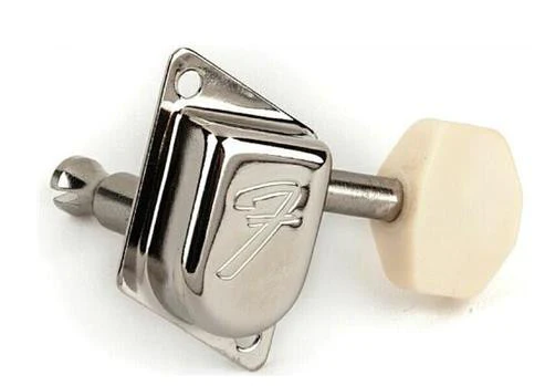 Fender 65 Mustang Reissue Tuner Nickel Cream Buttons