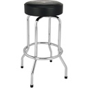 Fender Custom Shop Chevron Logo Barstool Black/Chrome 30&quot;