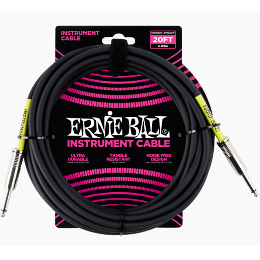 Ernie Ball Ultraflex Negro 6M