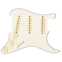 Fender Pre-Wired Strat Pickguard Tex-Mex SSS Parchment 11 Hole PG