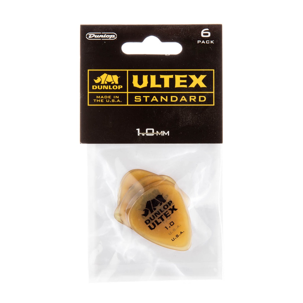 Dunlop Ultex Standard 1mm Amarilla (Pack 6)