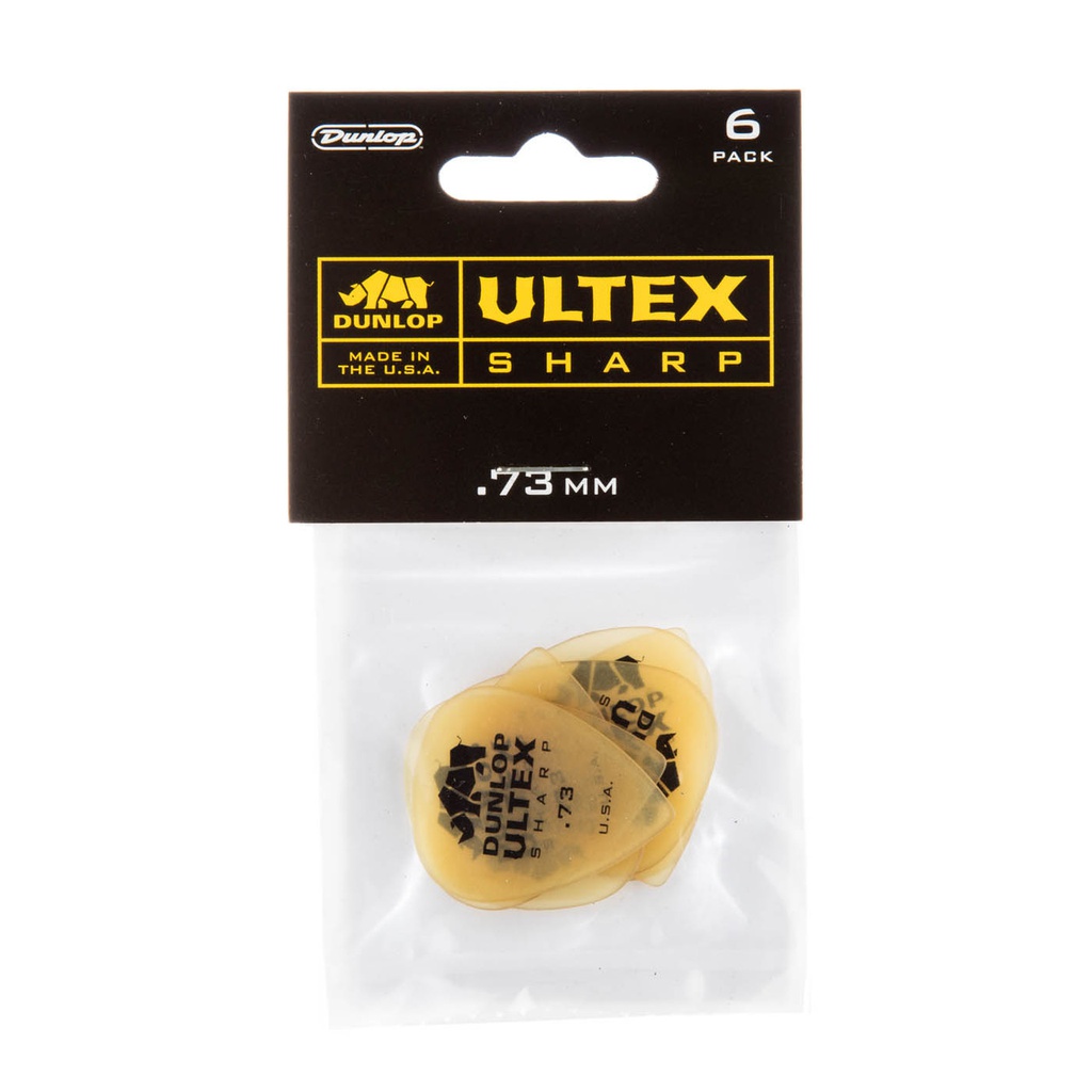 Dunlop Ultex Sharp 0,73mm Amarilla (Pack 6)