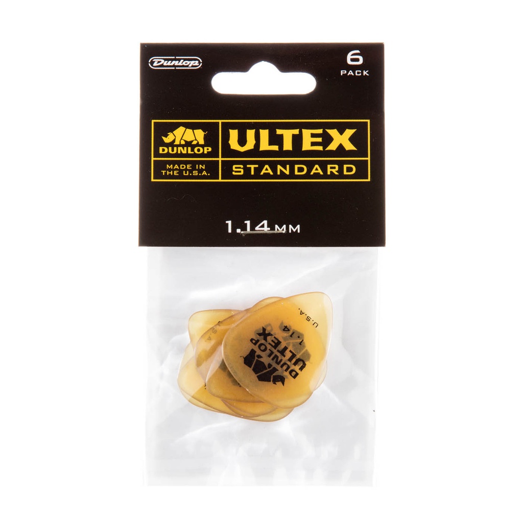 Dunlop Ultex Standard 1,14mm Amarilla (Pack 6)