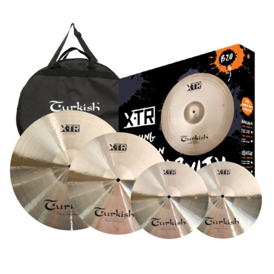 Turkish X-TR CLASSIC 2 Set H14"-C16"-R20"+bag