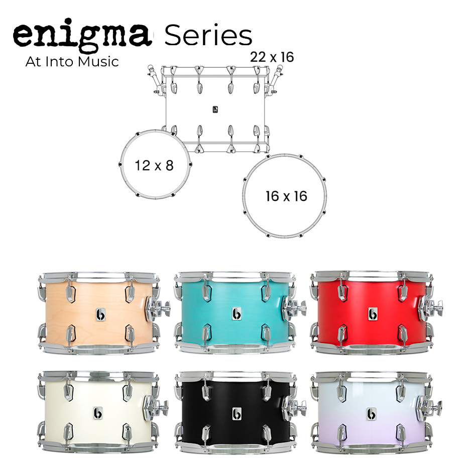 British Drum Co. Enigma Club Shell Kit 22" ENG-22-CB