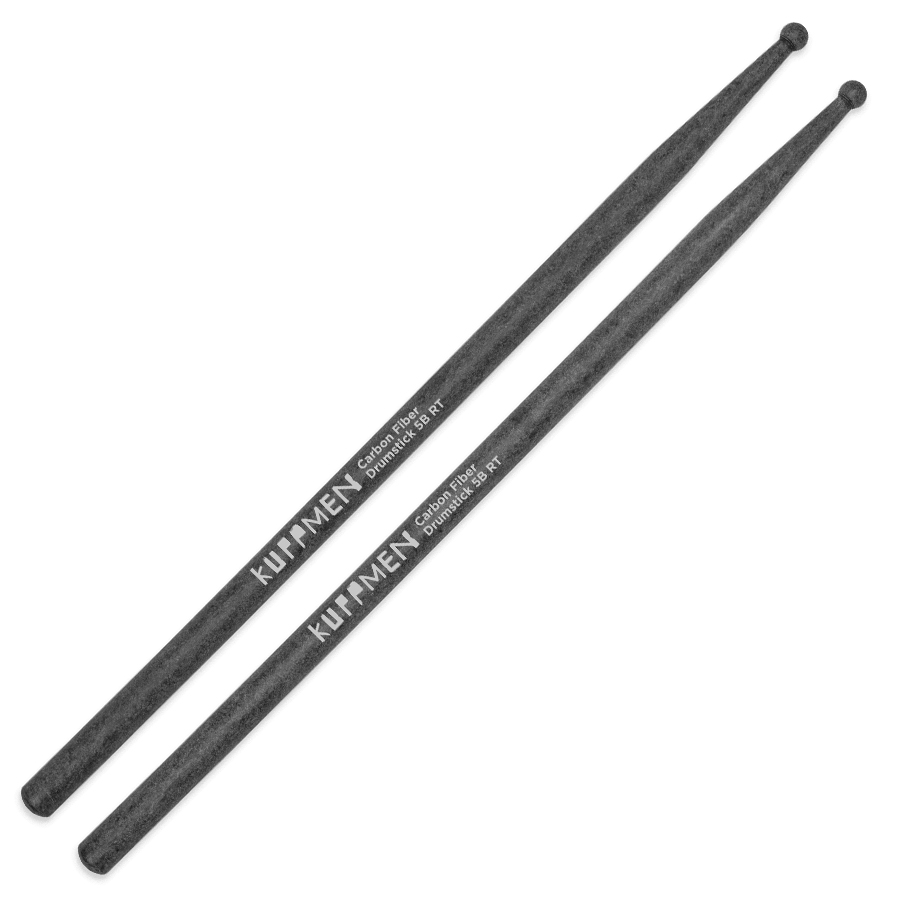 Kuppmen Carbon Fiber Drumstick 5B Round Tip