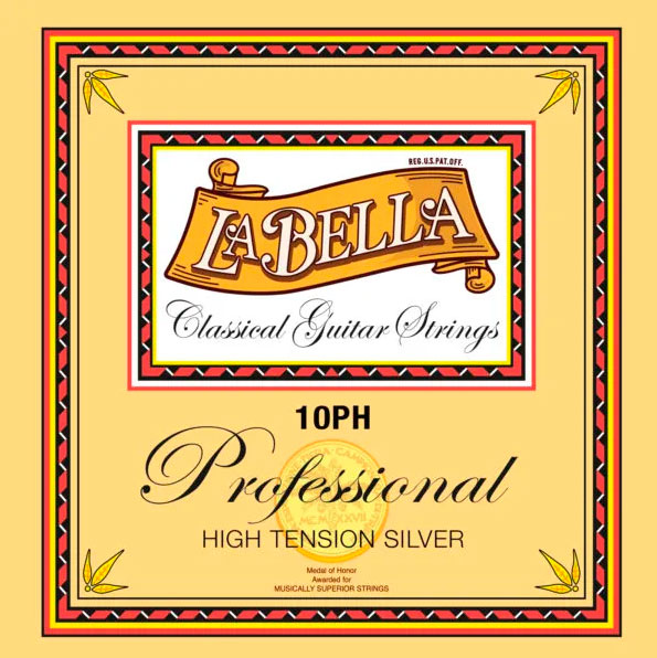 La Bella 10PH Professional High Tension Silver
