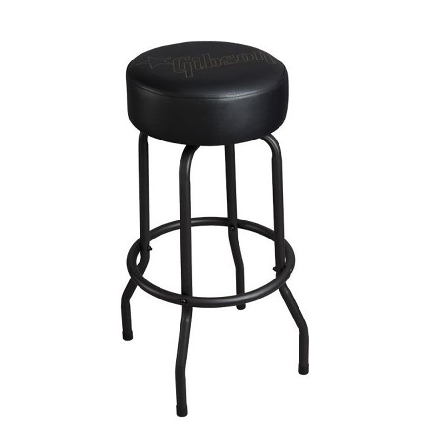 Gibson Premium Playing Stool Logo Banqueta 30 Black