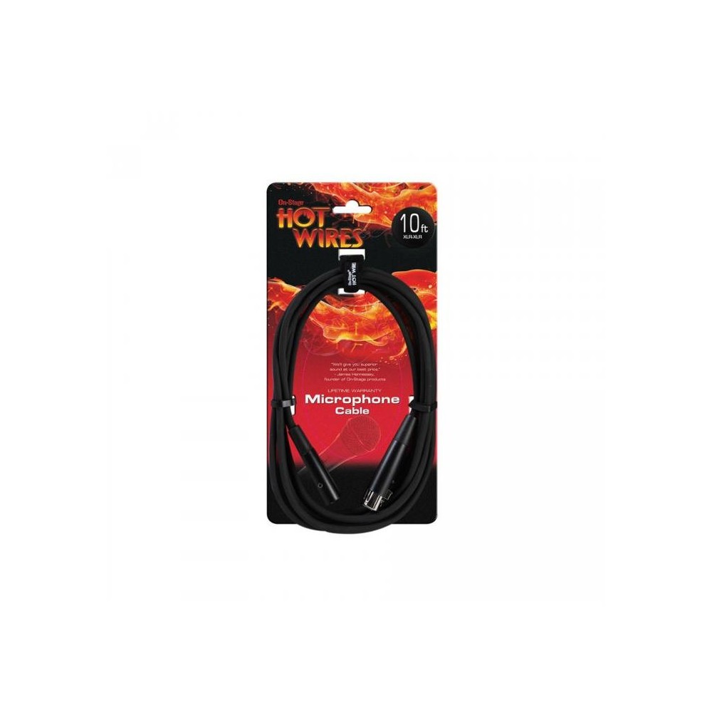 On Stage MC12-10 Cable Micro C/C 3m