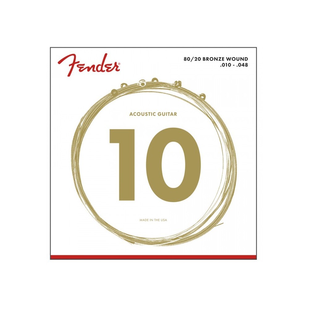 Fender 70XL 80/20 Bronze (10-48)