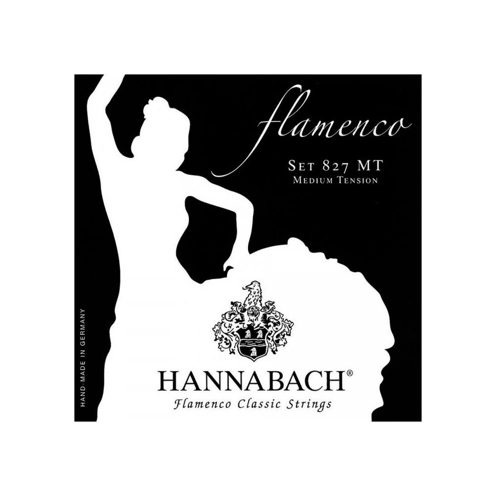 Hannabach 827MT Flamenco Black