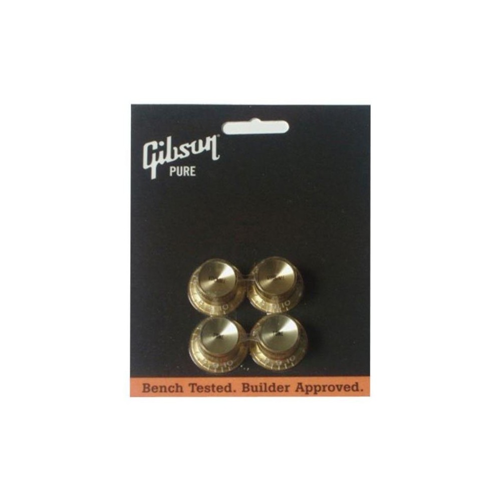 Gibson PRMK-030 Top Hat Mandos Metal Aged Gold/Gold 4 Uds