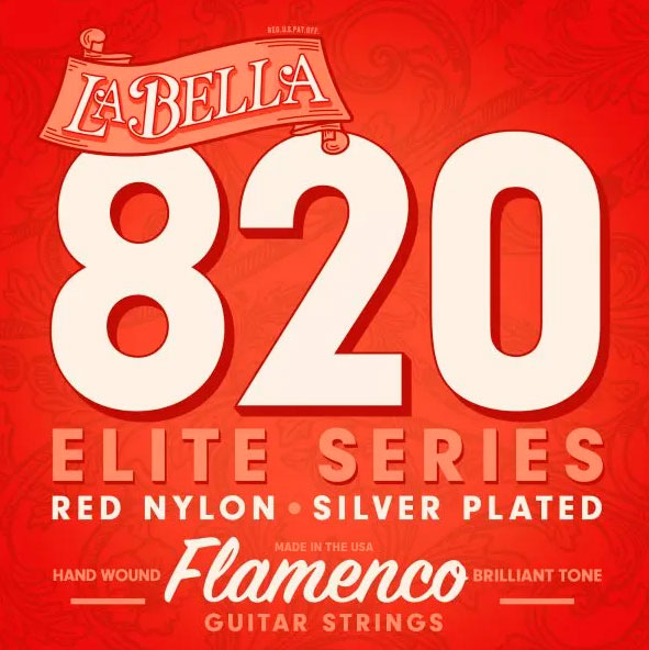 La Bella 820 Flamenco Roja
