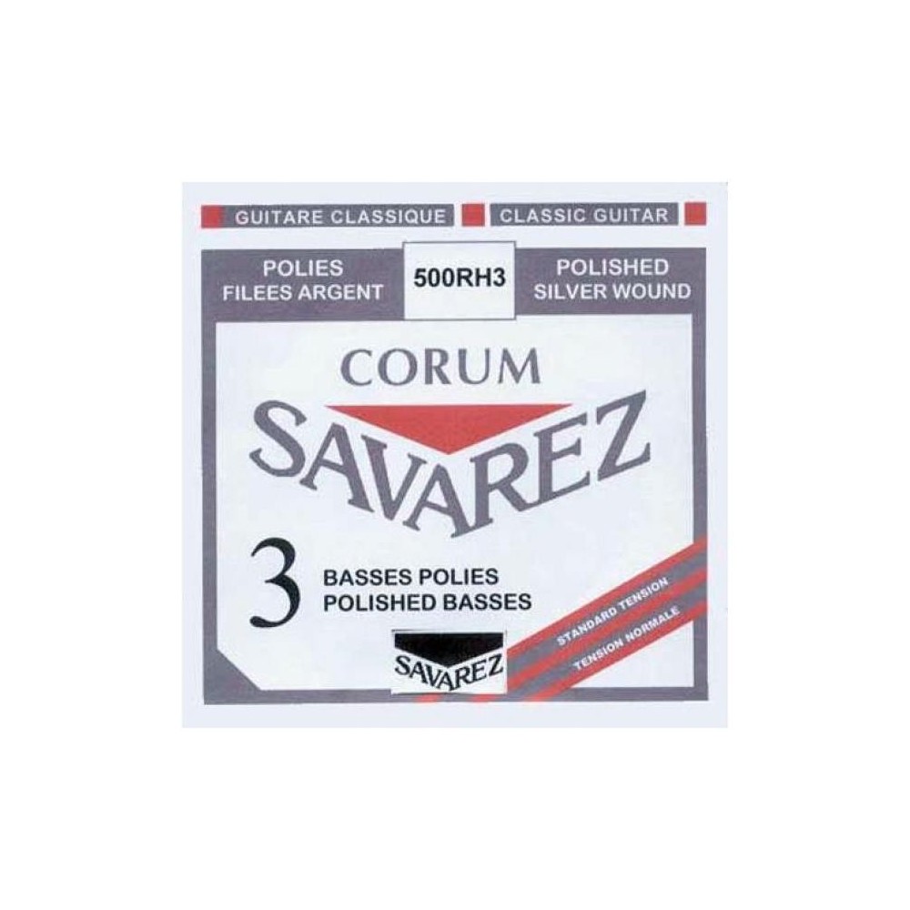 Savarez 500-RH-3 Tres Bordones Pulidos