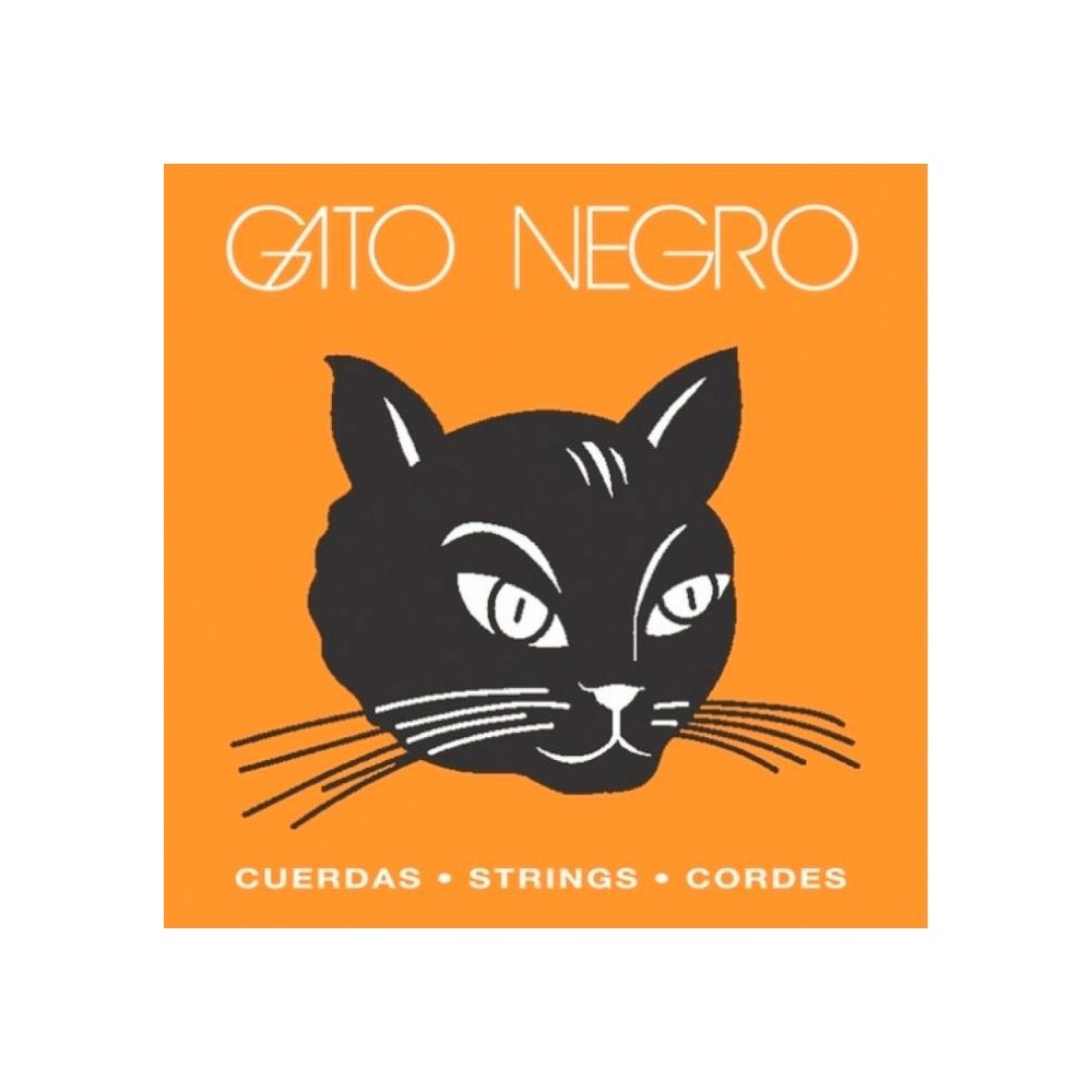 Gato Negro Juego Nylon Blanco